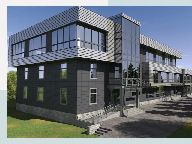 Административные здания в Барнауле