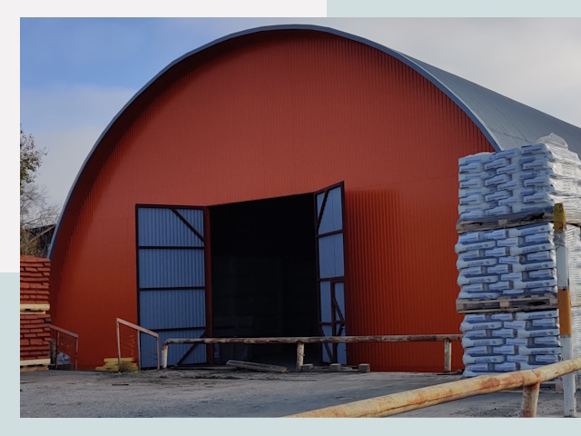 Полукруглые ангары по цене от 607 руб. в Барнаул