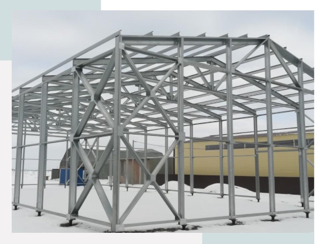 Каркасные ангары в Барнауле