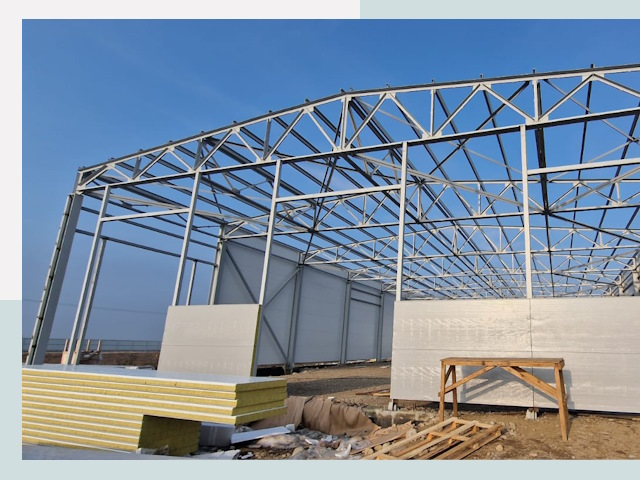 Утепленные ангары в Барнаул от 607 руб. за м²