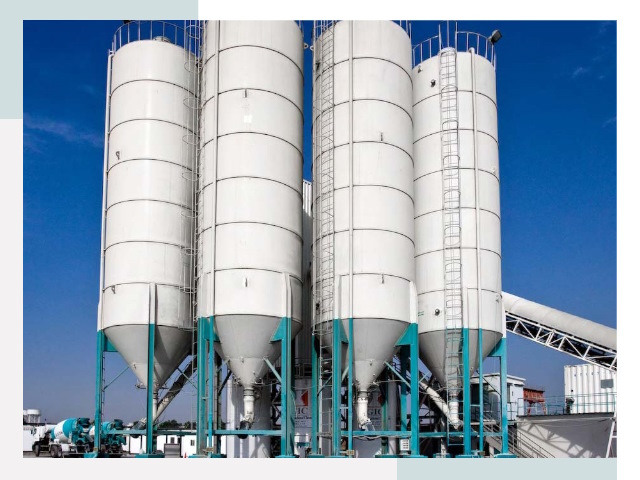 Строительство цементных силосов в Барнауле