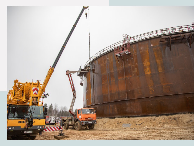 Монтаж резервуаров в Барнауле от 607 руб. за м³