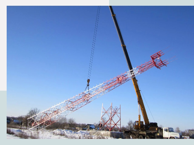 Строительство башен связи в Барнауле от 607 руб.