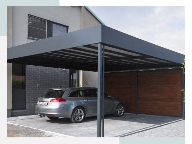 Металлические навесы в Барнауле