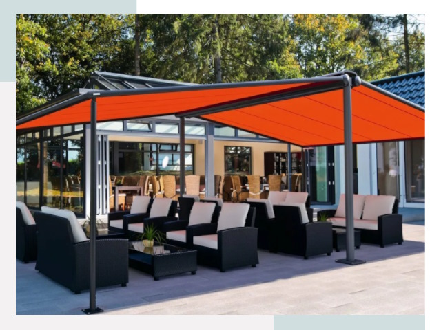 Навесы для кафе и ресторанов в Барнауле