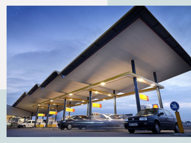 Навесы для АЗС в Барнаул от 607 руб. - Защита и комфорт