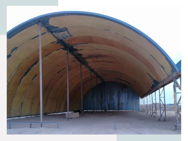 Реконструкция ангаров в Барнауле