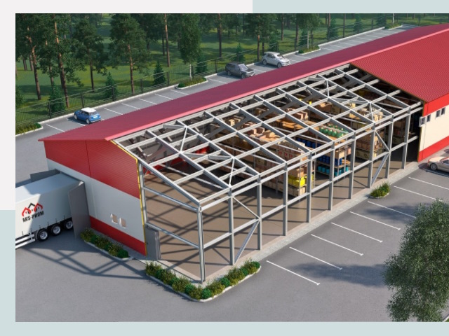 Проектирование ангаров в Барнауле от 607 руб.