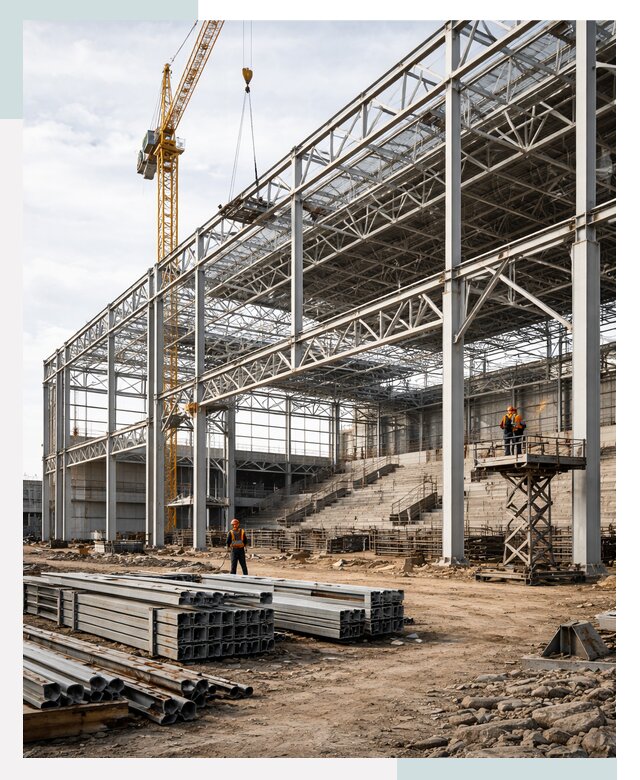 Строительство спортивных комплексов в Барнауле от 30348 р. | СтальСтрой-Брн